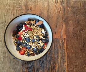 Granola and Fruit