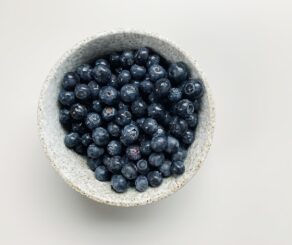 blueberries in a bowl