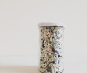 Jar of Ocean Plastic