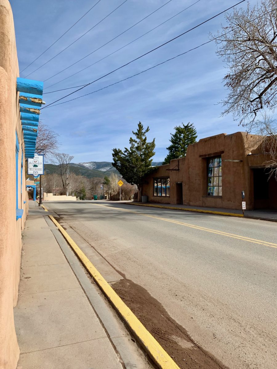 Gallery Street in Taos, NM