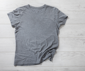 grey tee