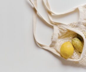 Fruit in a Reusable Bag