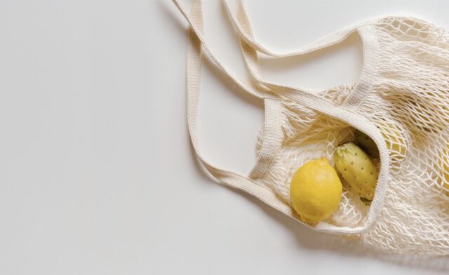 Fruit in a Reusable Bag