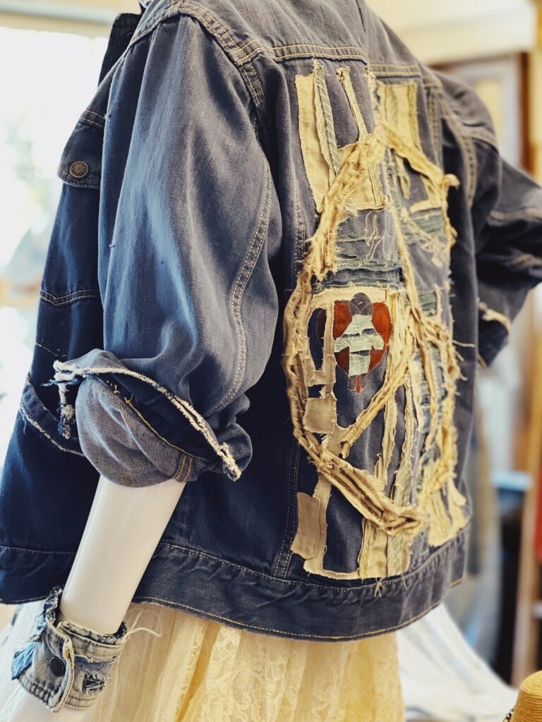 Textile Revival Jean Jacket