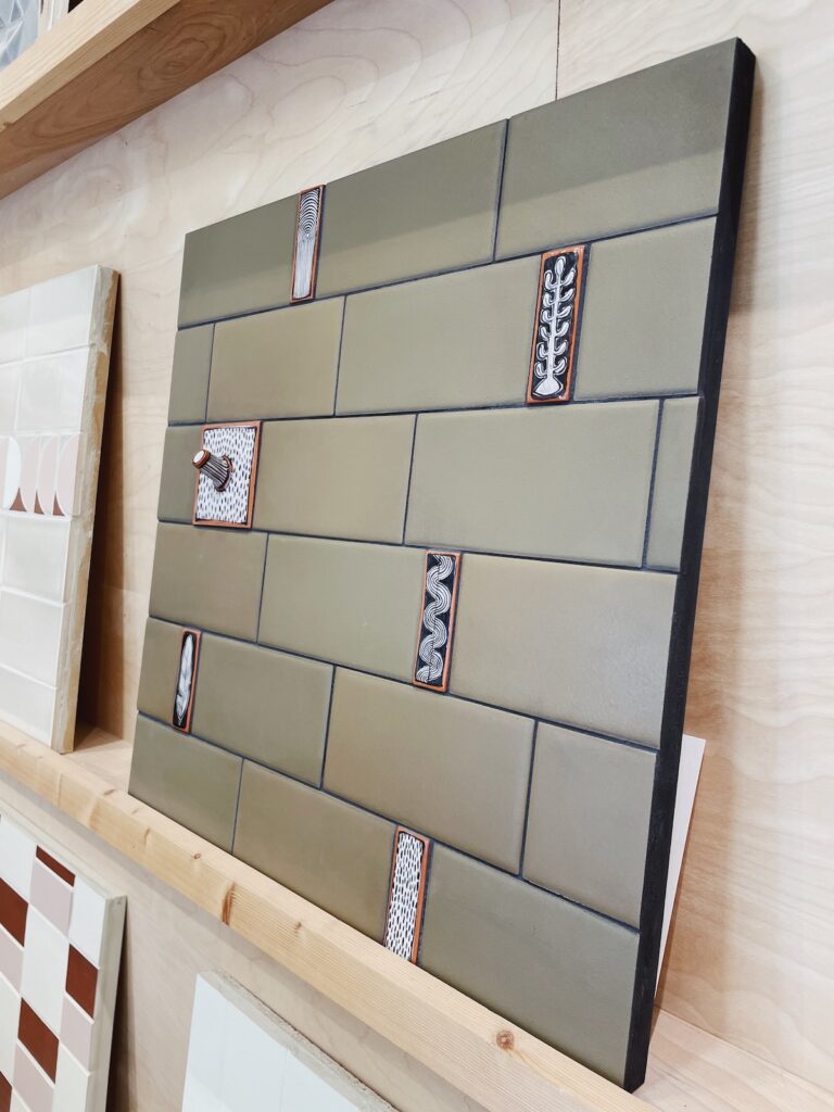 Red Rock Tileworks Display Tile